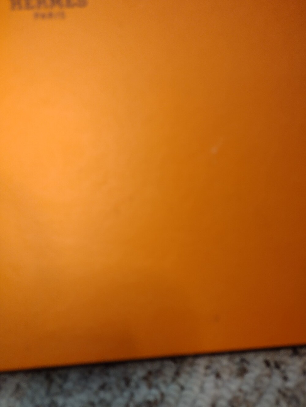 Hermès Orange Signature Purse Box - Picture 5 of 10